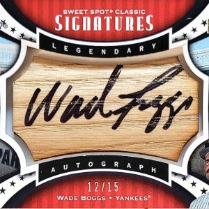 Wade Boggs #2 12/15